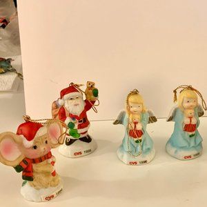 7  VIntage MIniature Christmas Ornaments from CVS